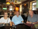 June, Pete, and Livingston at the Duke's
